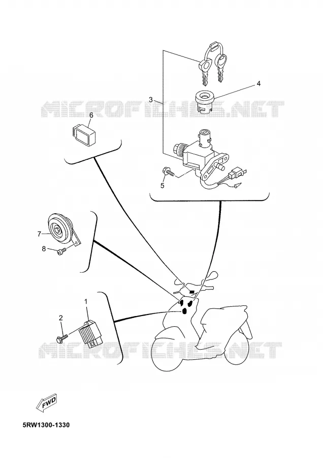 ELECTRISCH 1 Yamaha SCOOTER 50 2005 JOG  CS50M