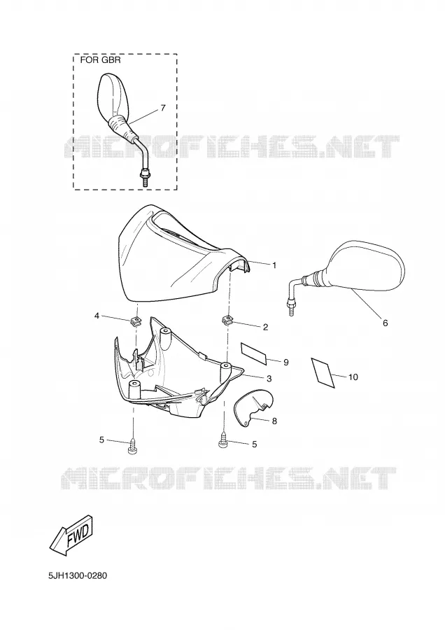 KAP 1 Yamaha SCOOTER 50 2002 SLIDER  EW50 SLIDER