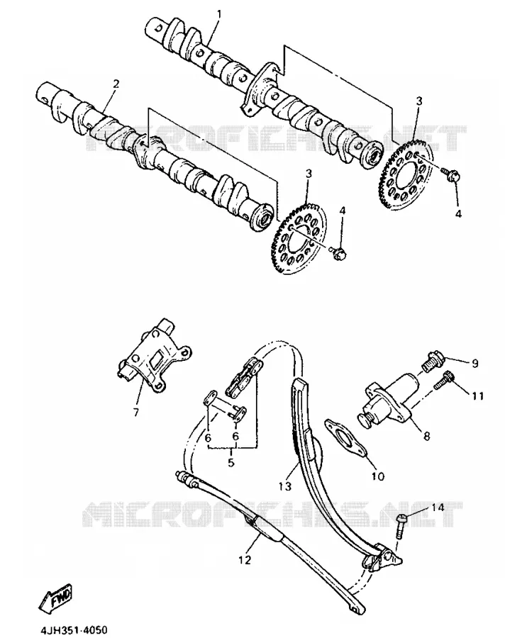 NOKKENAS / KETTING Yamaha MOTO 600 1999 THUNDERCAT  YZF600R