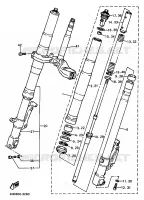 VOORVORK voor Yamaha YZF750R 1993