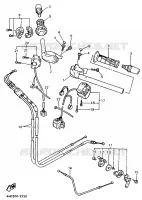 STUUR / KABEL voor Yamaha YZF750R 1993