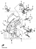 KAP 1 voor Yamaha YZF750R 1993