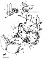 KOPLAMP voor Yamaha YZF750R 1993