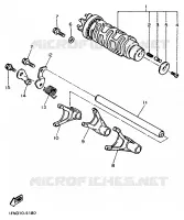 SCHAKELWALS voor Yamaha YZF750R 1993