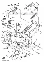 FRAME voor Yamaha YZF750R 1993