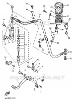 REMPOMP ACHTER voor Yamaha YZF750R 1993