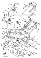 FRAME voor Yamaha YZF750SP 1993