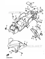 SPATBORD voor Yamaha YZF750SP 1993