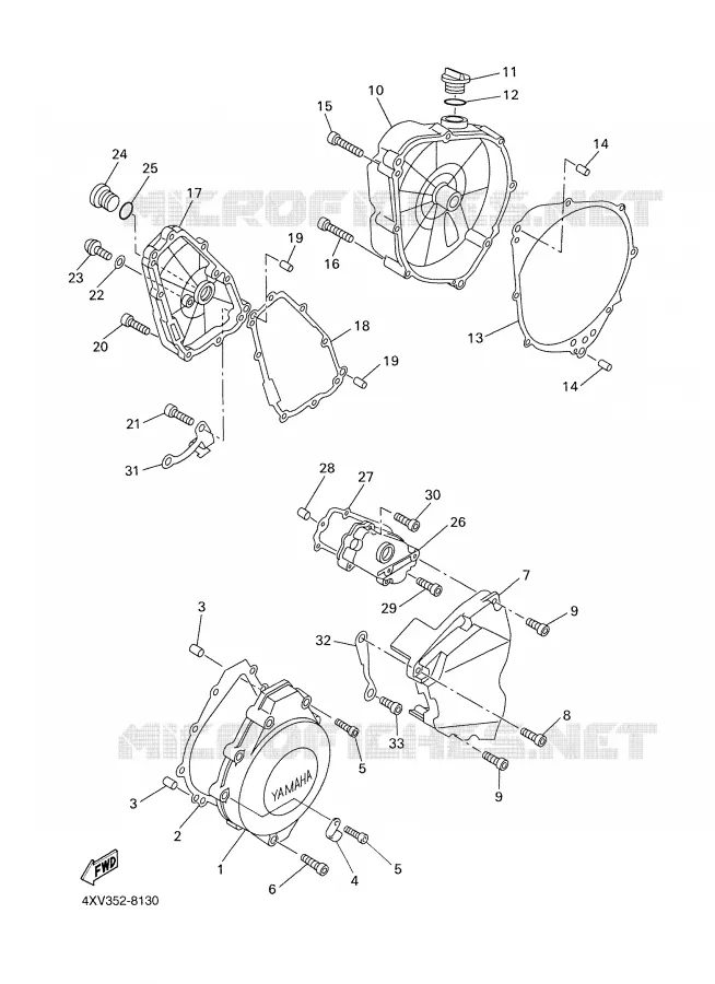 DEKSEL - MOTOR 1 Yamaha MOTO 1000 1998 R1  YZF-R1