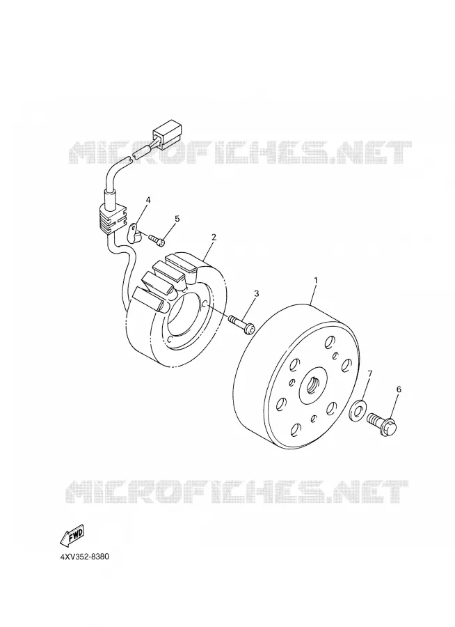 DYNAMO Yamaha MOTO 1000 2002 R1  YZF-R1