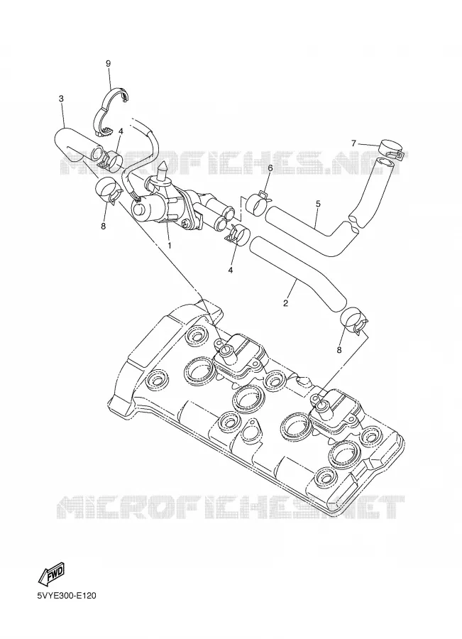 AIR INDUCTION SYSTEM AIS Yamaha MOTO 1000 2006 R1  YZF-R1