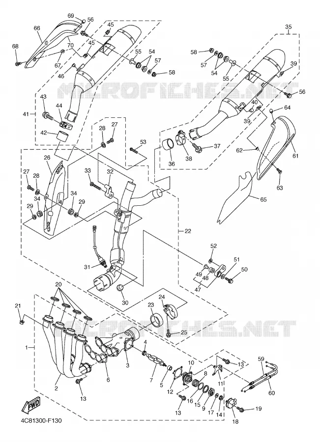 UITLAAT Yamaha MOTO 1000 2007 R1  YZF-R1W