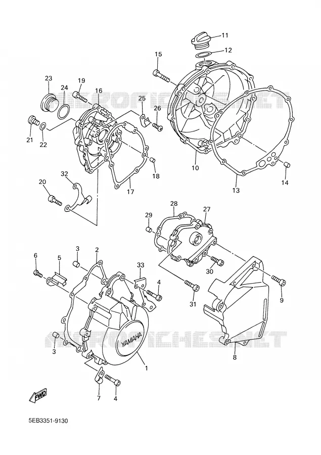 DEKSEL - MOTOR 1 Yamaha MOTO 600 2002 R6  YZF-R6