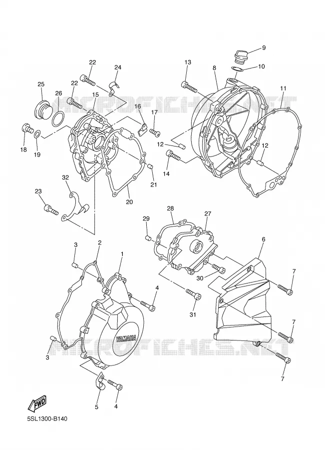 DEKSEL - MOTOR 1 Yamaha MOTO 600 2004 R6  YZF-R6