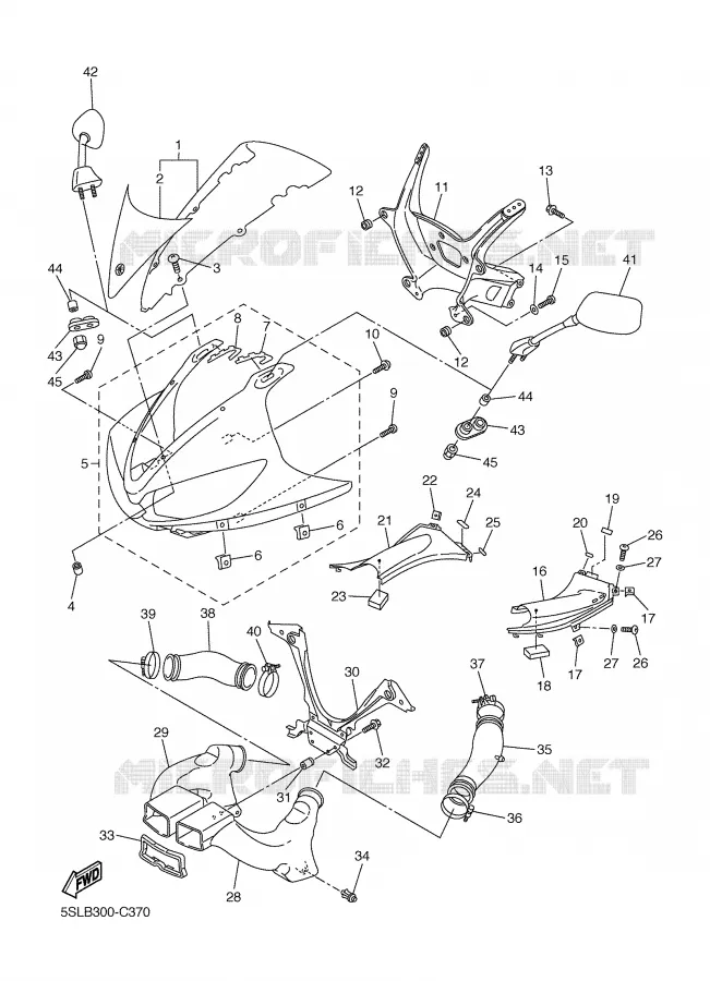 KAP 1 Yamaha MOTO 600 2004 R6  YZF-R6
