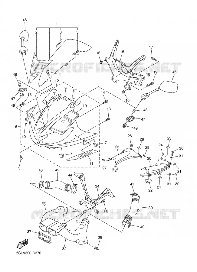 KAP 1 Yamaha MOTO 600 2005 R6  YZF-R6