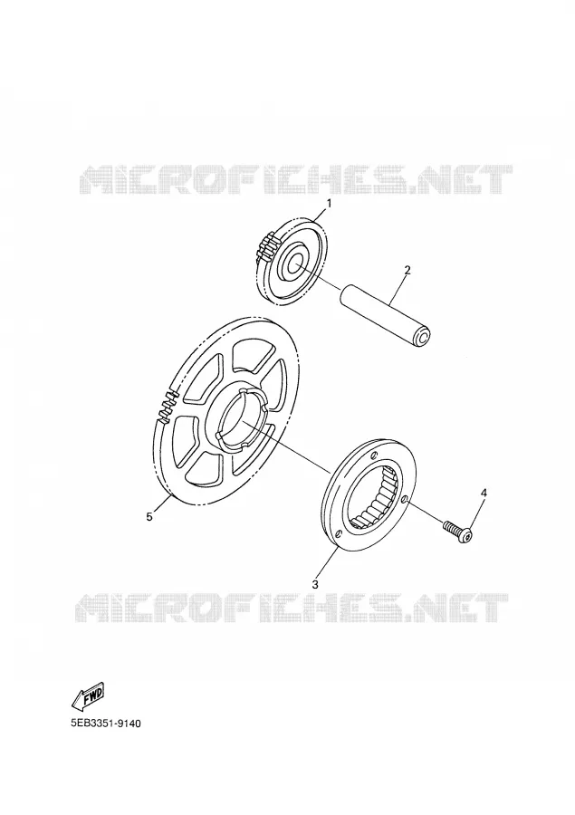 STARTMOTOR Yamaha MOTO 600 2000 R6  YZF-R6L