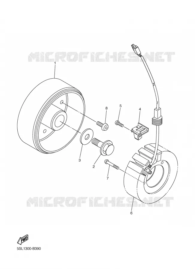 DYNAMO Yamaha MOTO 600 2005 R6  YZF-R6T