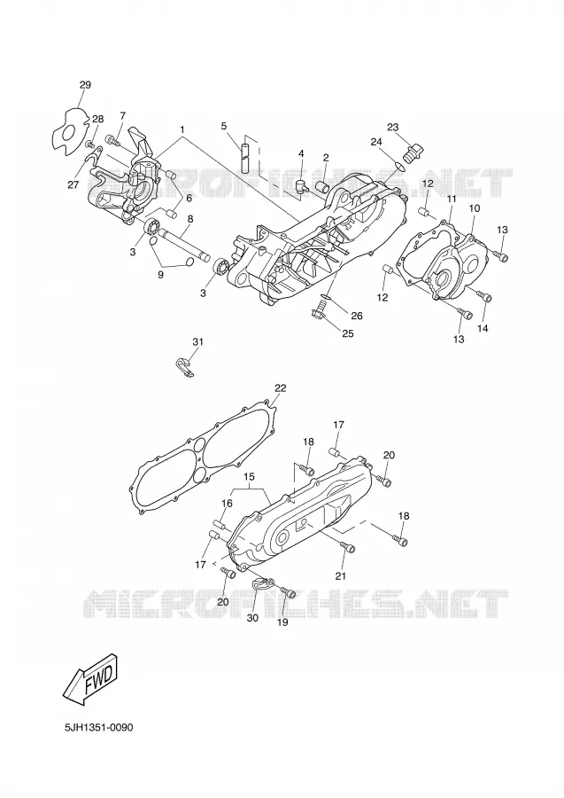 CARTERDELEN Yamaha SCOOTER 50 2002 SLIDER  EW50 SLIDER
