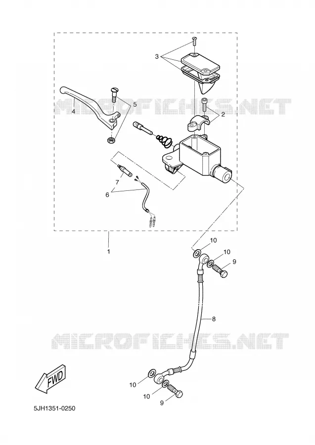 POMP VOOR Yamaha SCOOTER 50 2002 SLIDER  EW50 SLIDER