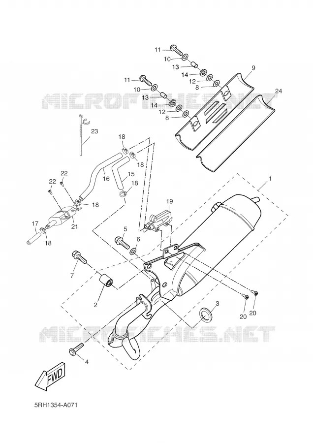 UITLAAT Yamaha SCOOTER 50 2004 SLIDER  EW50N