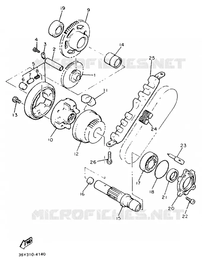 STARTMOTOR Yamaha MOTO 1200 1987 FJ  FJ1200