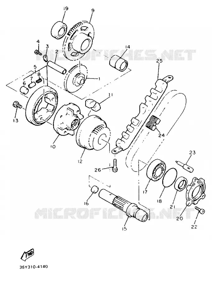 STARTMOTOR Yamaha MOTO 1200 1987 FJ  FJ1200