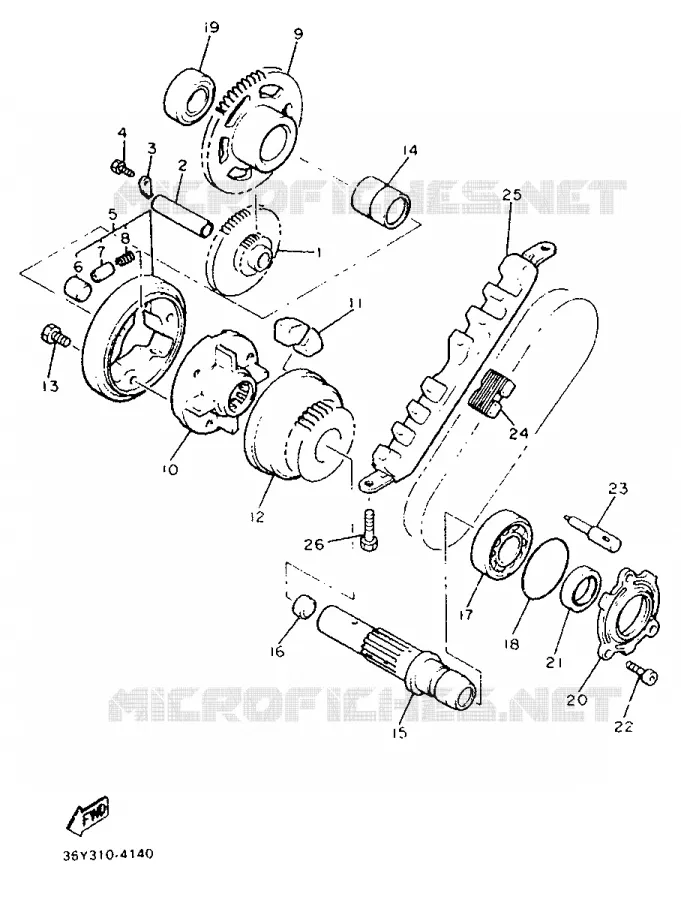 STARTMOTOR Yamaha MOTO 1200 1988 FJ  FJ1200
