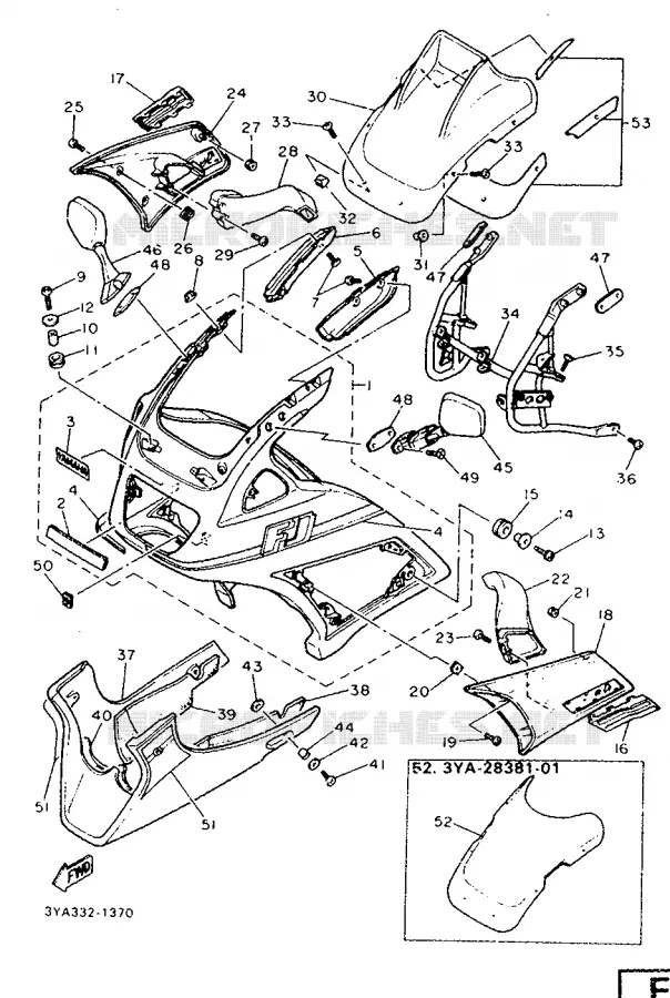 KAP 1 Yamaha MOTO 1200 1991 FJ  FJ1200
