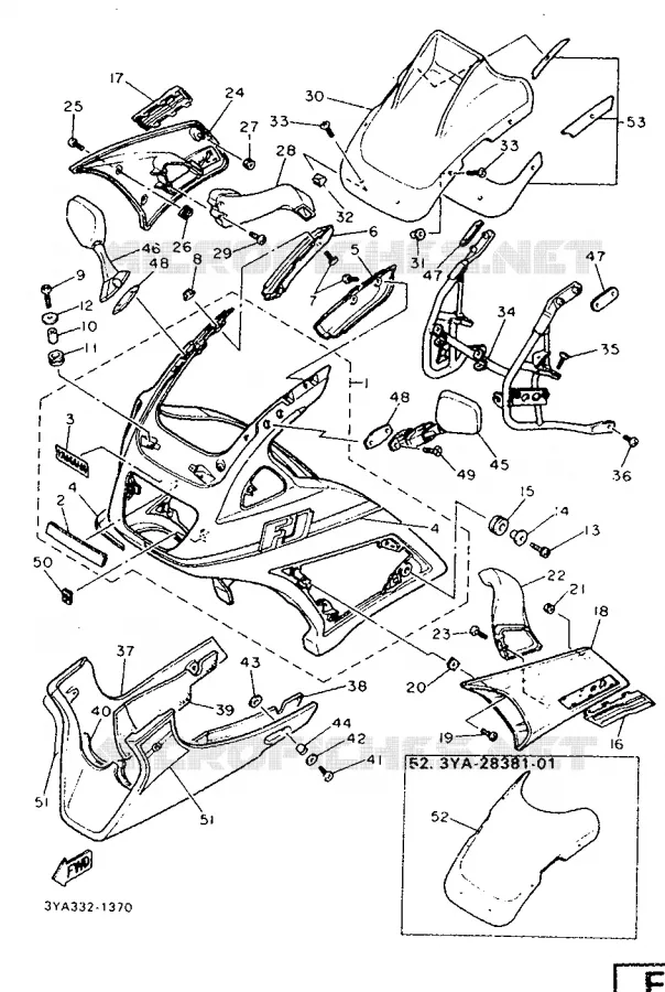 KAP 1 Yamaha MOTO 1200 1991 FJ ABS  FJ1200A