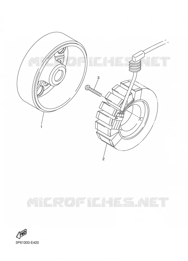 DYNAMO Yamaha MOTO 1300 2006 FJR ABS  FJR1300A