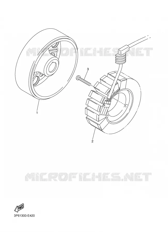 DYNAMO Yamaha MOTO 1300 2007 FJR ABS  FJR1300A