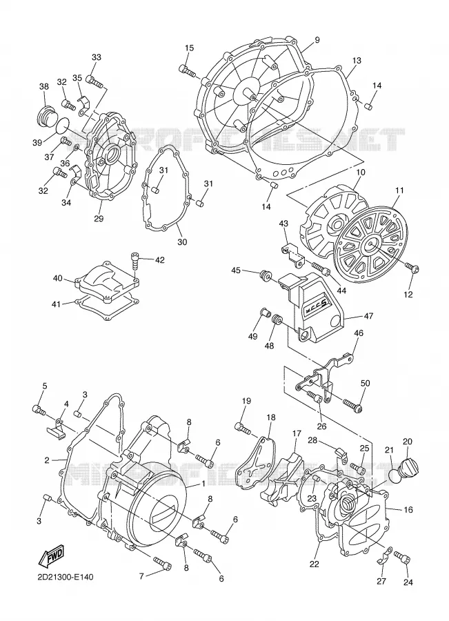 DEKSEL - MOTOR 1 Yamaha MOTO 1300 2008 FJR AS ABS  FJR1300AS