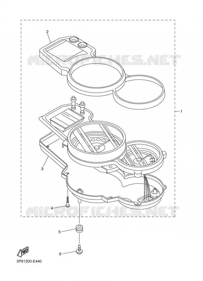 TELLERSET Yamaha MOTO 1300 2006 FJR AS ABS  FJR1300ASV