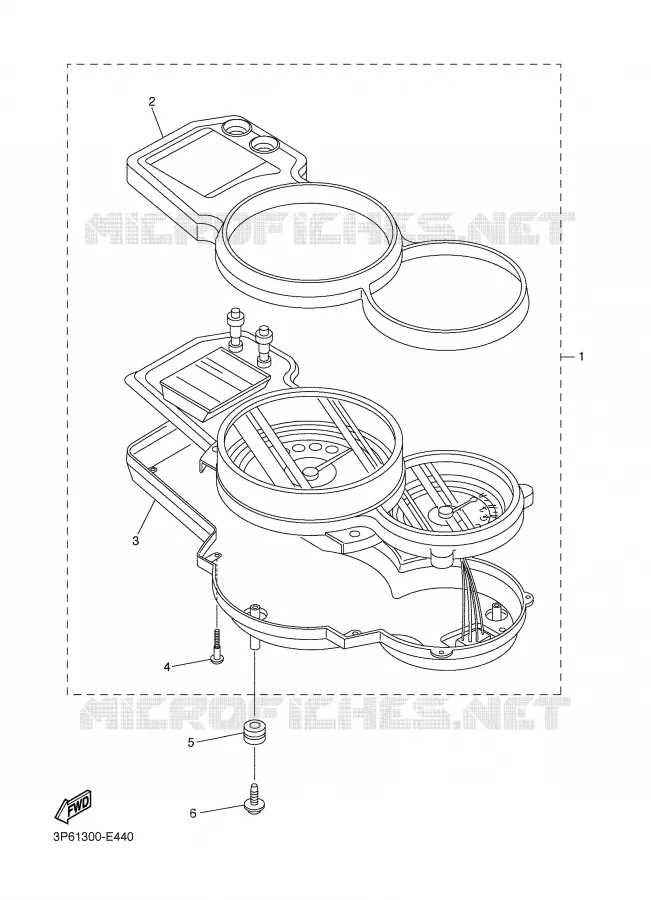 TELLERSET Yamaha MOTO 1300 2007 FJR AS ABS  FJR1300ASW
