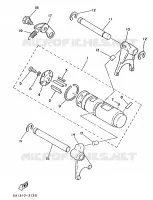 SCHAKELWALS voor Yamaha FS1 1987
