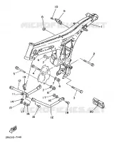 FRAME voor Yamaha FS1 1987