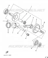 KRUKAS / ZUIGER voor Yamaha FS1 1987