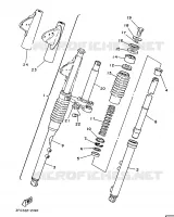 VOORVORK voor Yamaha FS1 1987