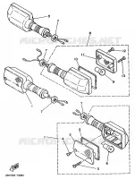 KNIPPERLICHT voor Yamaha FS1 1987