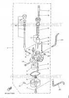 CARBURATEUR  voor Yamaha FS1 1987