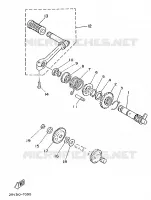 STARTMOTOR voor Yamaha FS1 1987