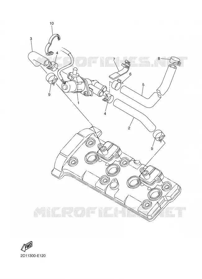 AIR INDUCTION SYSTEM AIS Yamaha MOTO 1000 2006 FZ1  FZ1-N FAZER _