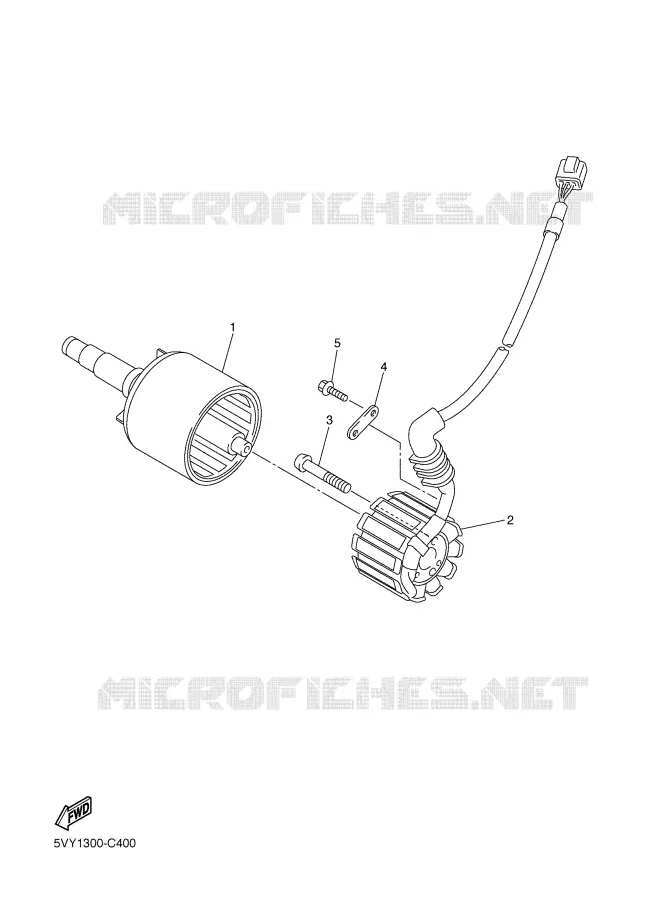 DYNAMO Yamaha MOTO 1000 2008 FAZER  FZ1-S