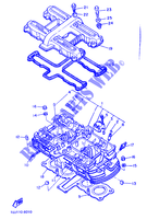 CILINDERKOP voor Yamaha FZ600 1988