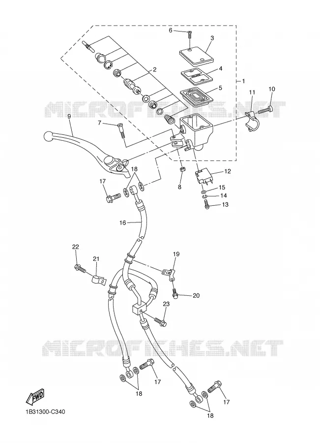 POMP VOOR Yamaha MOTO 600 2006 FZ6  FZ6-N