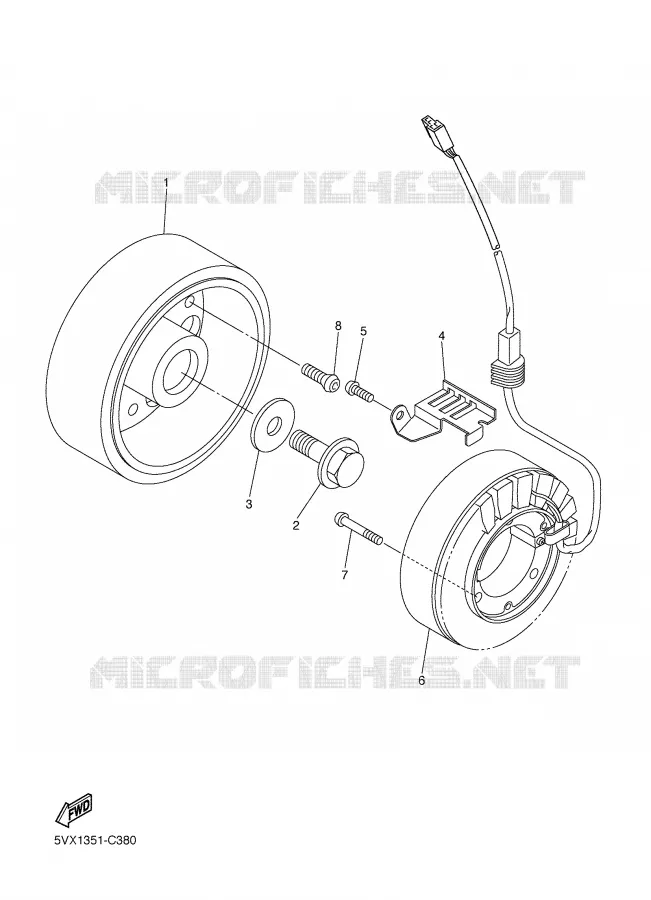 DYNAMO Yamaha MOTO 600 2006 FZ6  FZ6-N