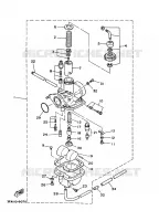 CARBURATEUR  voor Yamaha YFA1 1998