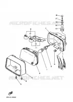 KOPLAMP voor Yamaha YFA1 1998