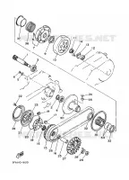 STARTMOTOR KOPPELINGS voor Yamaha YFA1 1998